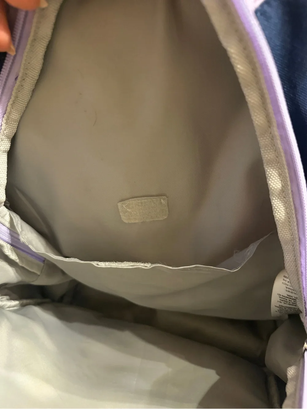 Pottery Barn Kids Unicorn Backpack - Navy & Lavender